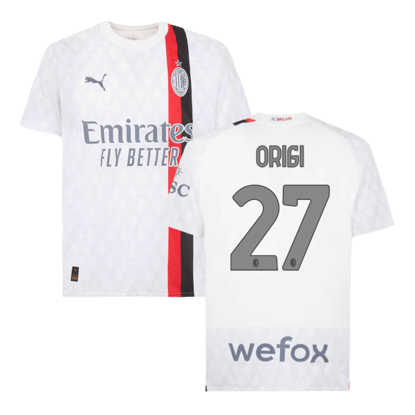 ORIGI #27 AC Milan Away Soccer Jersey 2023/24