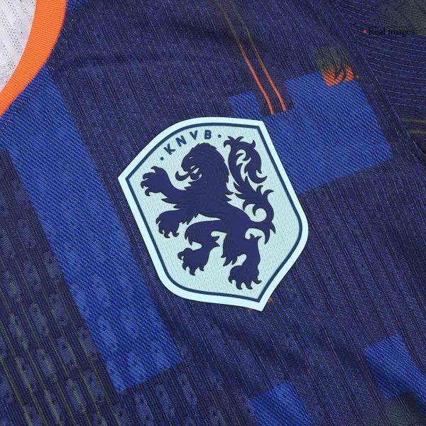 Netherlands Away Authentic Soccer Jersey EURO 2024