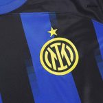 DUMFRIES #2 Inter Milan Home Soccer Jersey 2023/24