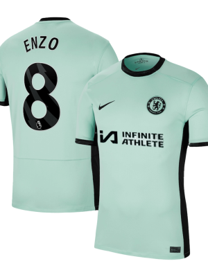 ENZO #8 Chelsea Third Away Soccer Jersey 2023/24