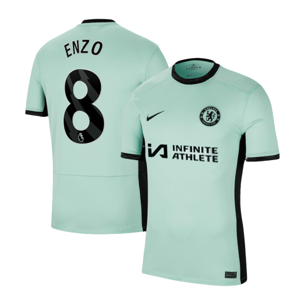 ENZO #8 Chelsea Third Away Soccer Jersey 2023/24