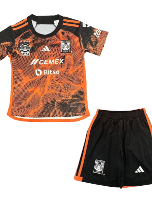 Tigres UANL Third Away Kids Soccer Jerseys Kit 2023/24