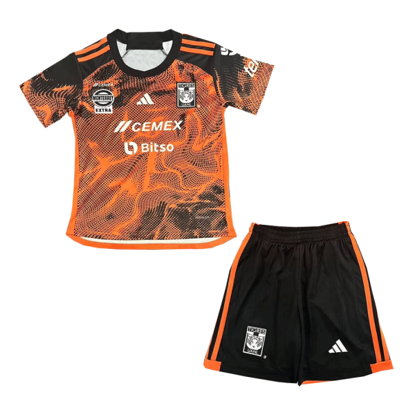 Tigres UANL Third Away Kids Soccer Jerseys Kit 2023/24