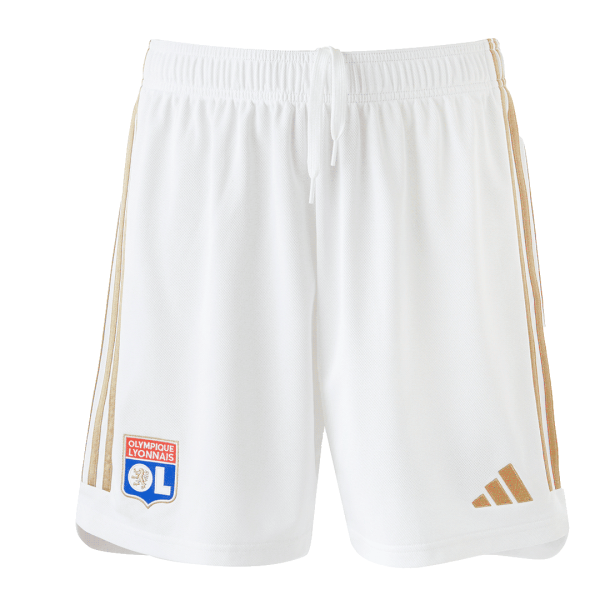 Olympique Lyonnais Home Authentic Soccer Shorts 2023/24