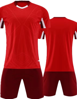 Custom Soccer Jersey Kit Red