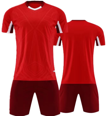 Custom Soccer Jersey Kit Red