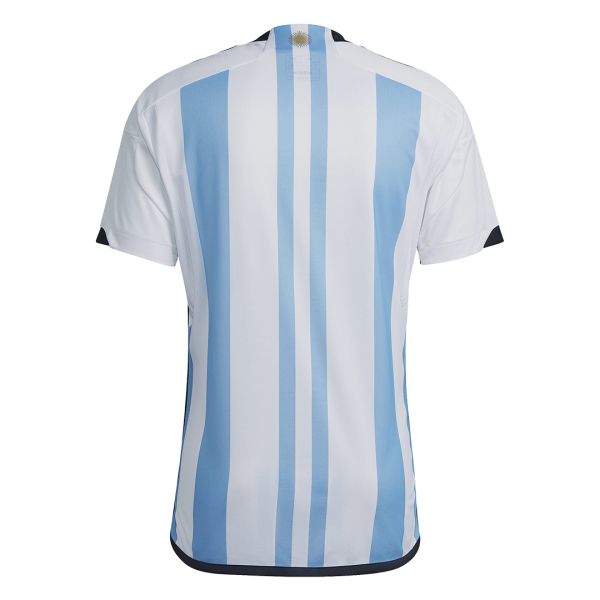 Argentina Three Stars Home Jersey World Cup 2022