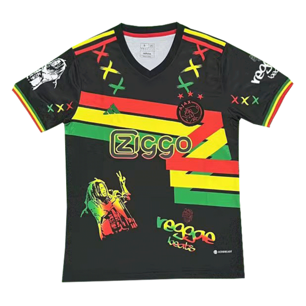 Ajax x Bob Marley Soccer Jersey 2023/24