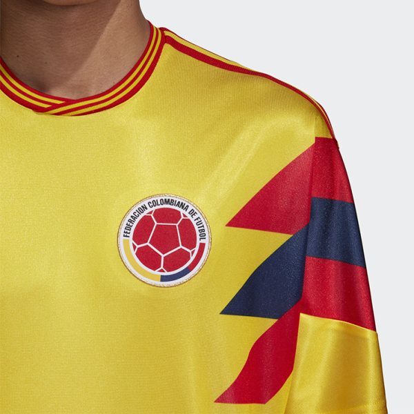 Vintage Soccer Jersey Colombia Home 1990