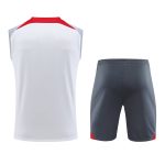 Liverpool Jerseys Sleeveless Training Kit 2023/24 White&Gray