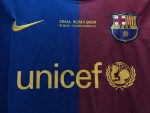 Vintage Soccer Jersey MESSI #10 Barcelona Home Long Sleeve 2008/09 - UCL Final