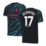 DE BRUYNE #17 Manchester City Third Away Jersey 2023/24