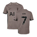 SON #7 Tottenham Hotspur Third Away Soccer Jersey 2023/24