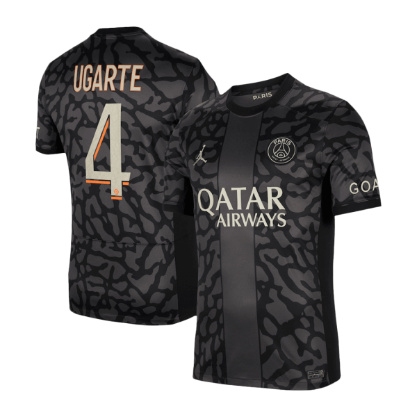 UGARTE #4 PSG Third Away Soccer Jersey 2023/24