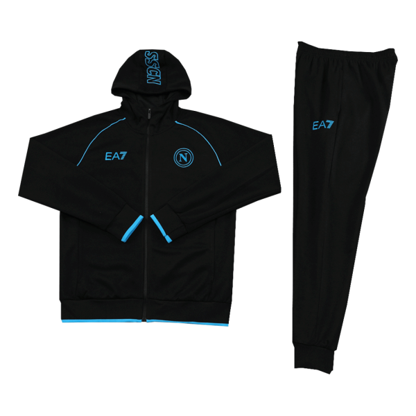 Napoli Hoodie Tracksuit 2023/24 Black