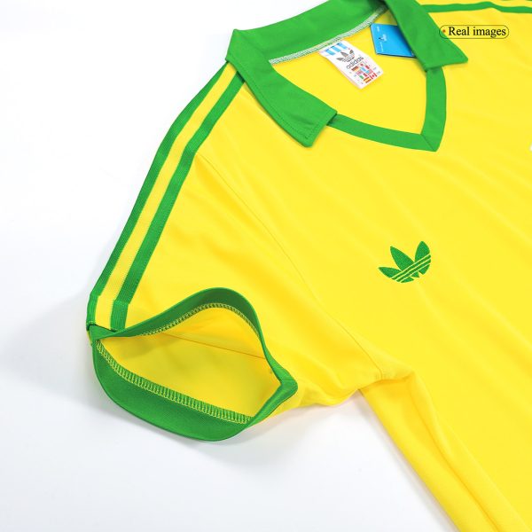 Vintage Soccer Jersey Brazil Home 1977