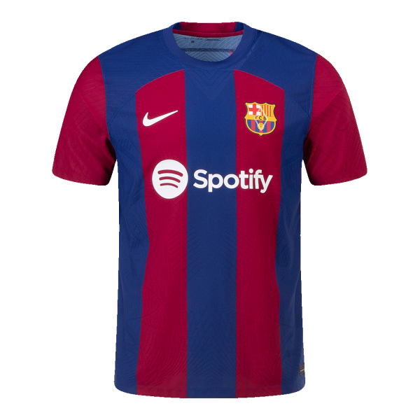 F. DE JONG #21 Barcelona Home Authentic Jersey 2023/24