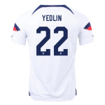 YEDLIN #22 USA Home Jersey World Cup 2022