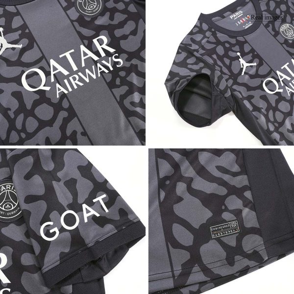 PSG Third Away Kids Soccer Jerseys Kit 2023/24