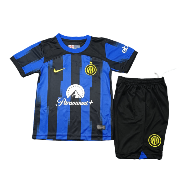 Inter Milan Home Kids Jerseys Kit 2023/24