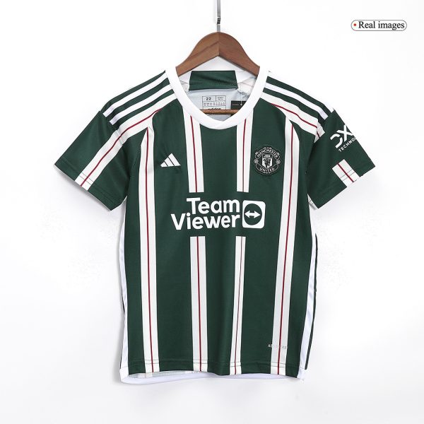 Manchester United Away Kids Jerseys Kit 2023/24