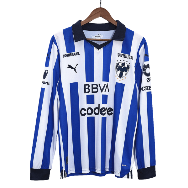 Monterrey Home Long Sleeve Soccer Jersey 2023/24