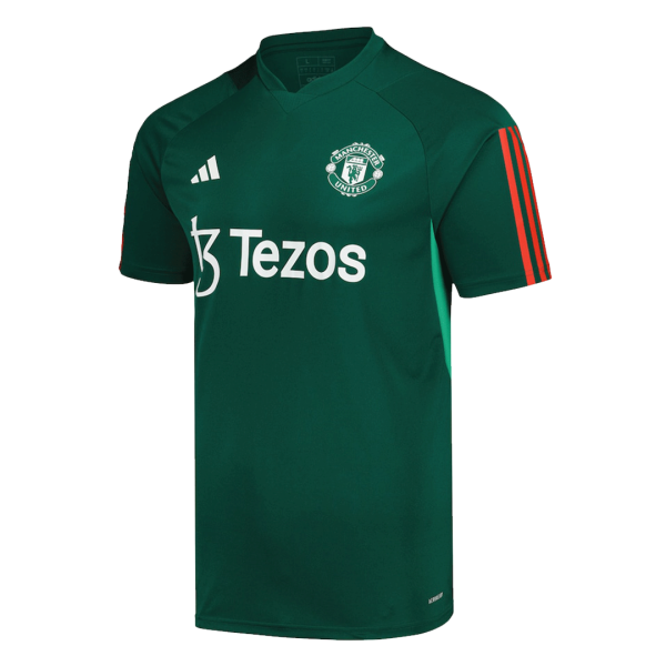 Manchester United Pre-Match Soccer Jersey 2023/24 Green