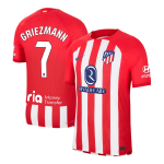 GRIEZMANN #7 Atletico Madrid Home Authentic Soccer Jersey 2023/24