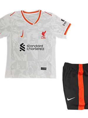 Liverpool Third Away Kids Soccer Jerseys Kit 2024/25