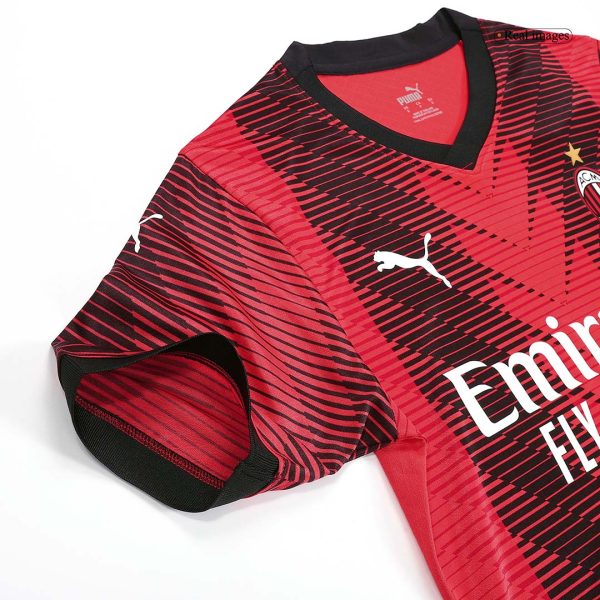 PULISIC #11 AC Milan Home Authentic Jersey 2023/24