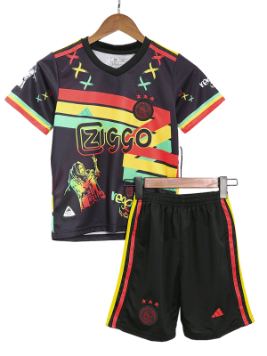 Ajax x Bob Marley Kids Soccer Jerseys Kit 2023/24