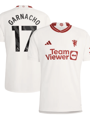 GARNACHO #17 Manchester United Third Away Soccer Jersey 2023/24