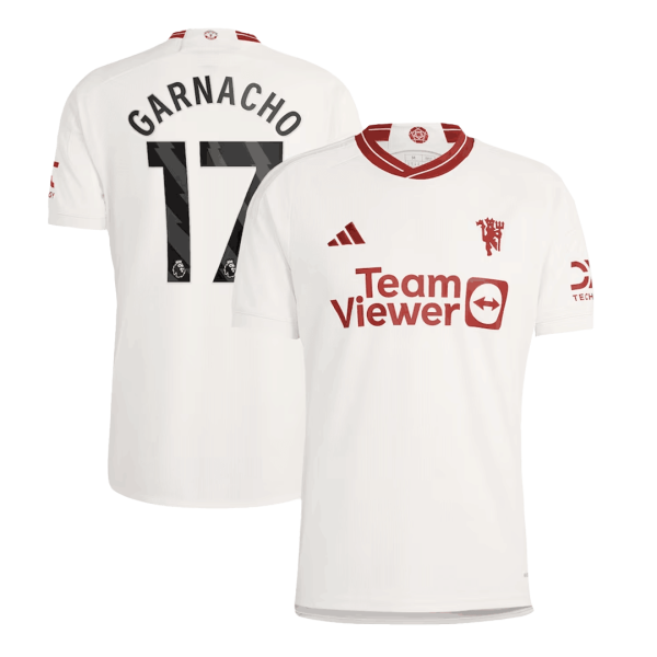 GARNACHO #17 Manchester United Third Away Soccer Jersey 2023/24