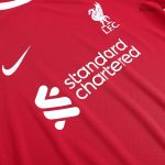 VIRGIL #4 Liverpool Home Soccer Jersey 2023/24