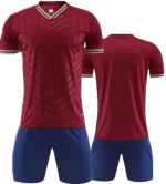 Custom Soccer Jersey Kit Red