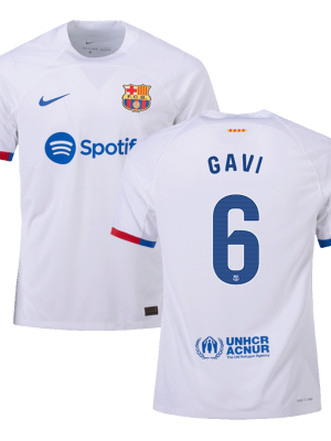 GAVI #6 Barcelona Away Authentic Jersey 2023/24