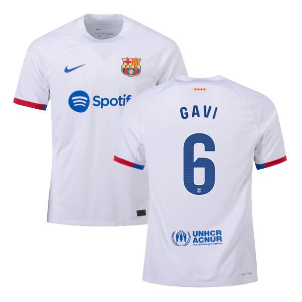 GAVI #6 Barcelona Away Authentic Jersey 2023/24