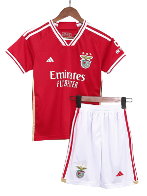 Benfica Home Kids Soccer Jerseys Kit 2023/24