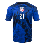 WEAH #21 USA Away Jersey World Cup 2022