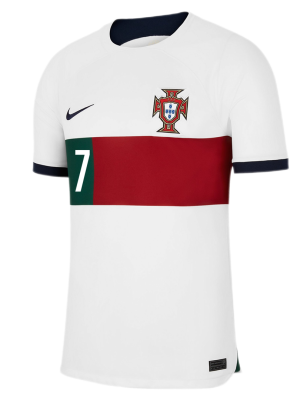 RONALDO #7 Portugal Away Jersey Shirt World Cup 2022