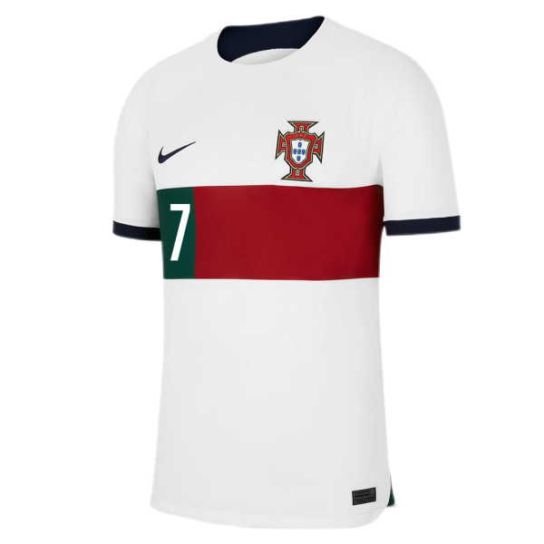 RONALDO #7 Portugal Away Jersey Shirt World Cup 2022