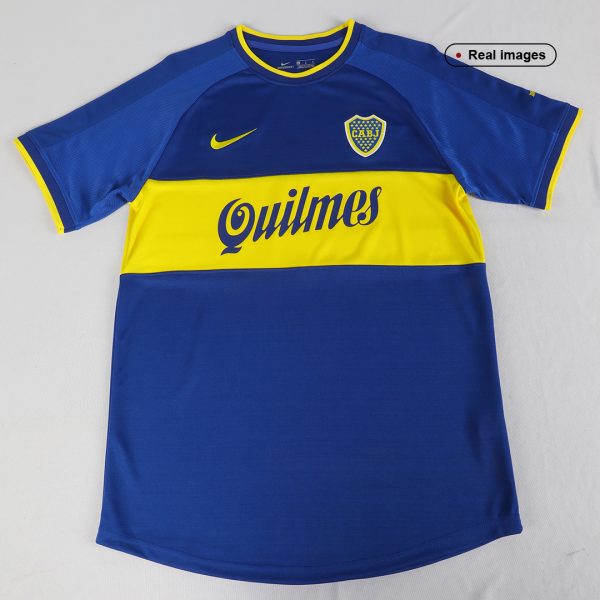 Vintage Soccer Jersey Boca Juniors Home 2000/01