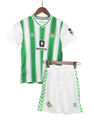 Real Betis Home Kids Soccer Jerseys Kit 2023/24