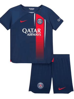 PSG Home Kids Jerseys Kit 2023/24