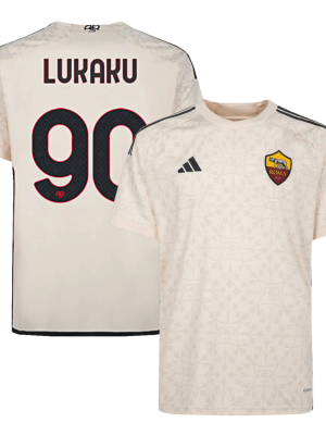 LUKAKU #90 Roma Away Soccer Jersey 2023/24