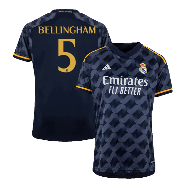 BELLINGHAM #5 Real Madrid Away Jersey 2023/24