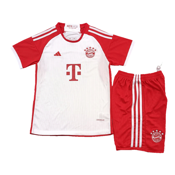 Bayern Munich Home Kids Jerseys Full Kit 2023/24