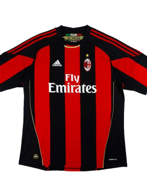 Vintage Soccer Jersey AC Milan Home 2010/11