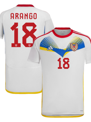 ARANGO #18 Venezuela Away Soccer Jersey Copa America 2024