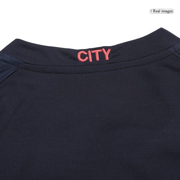 Manchester City Third Away Long Sleeve Soccer Jersey 2023/24